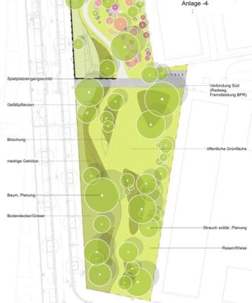 Grüner Finger Lageplan 3