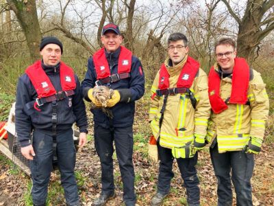 Rettungsteam der Feuerwehr Hannover