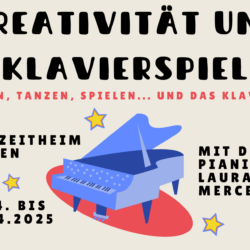 Kreativität und Klavierspiel - Einzelunterricht, Workshops und Laborkonzerte