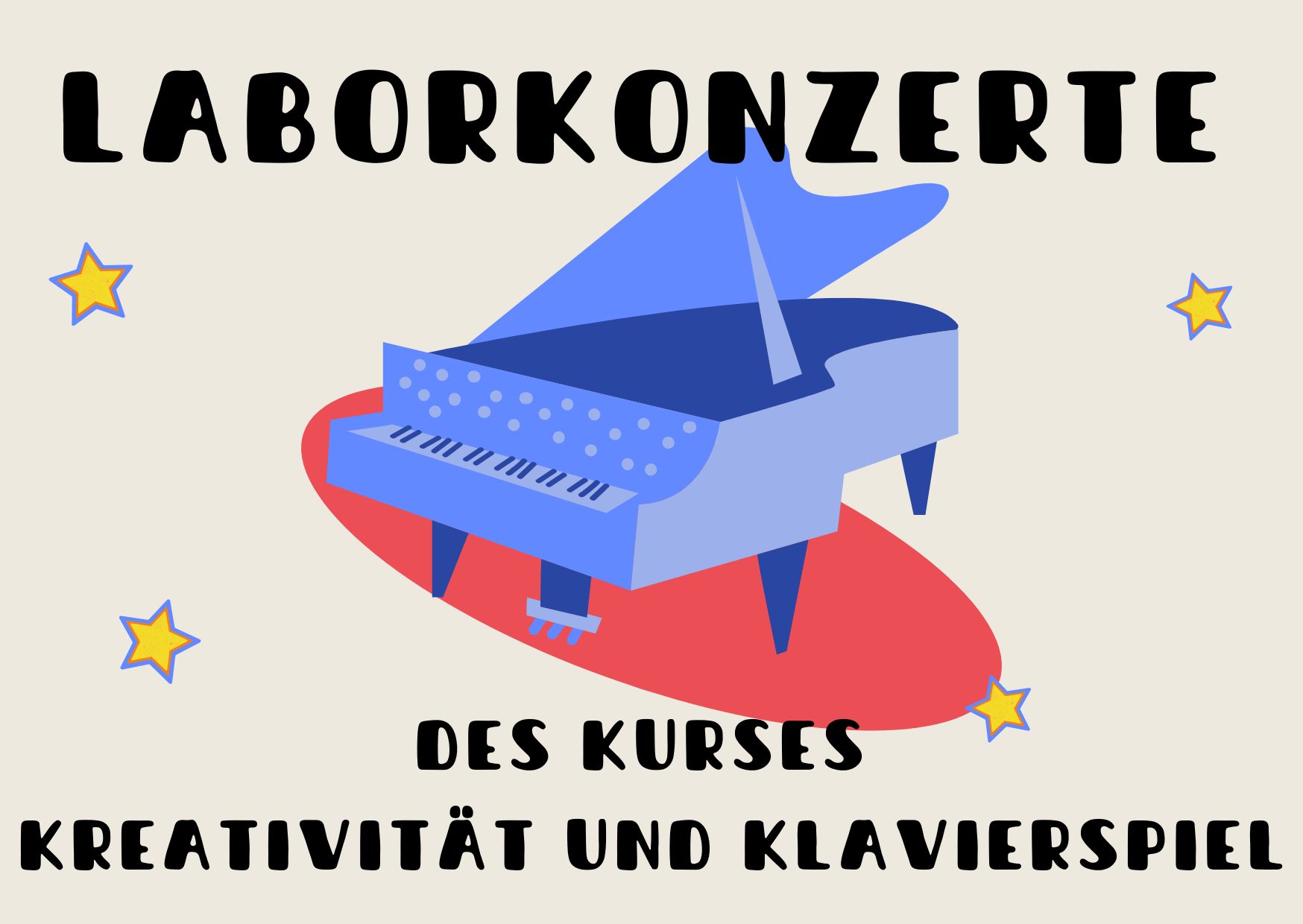 Laborkonzert 1 - Kreativität und Klavierspiel