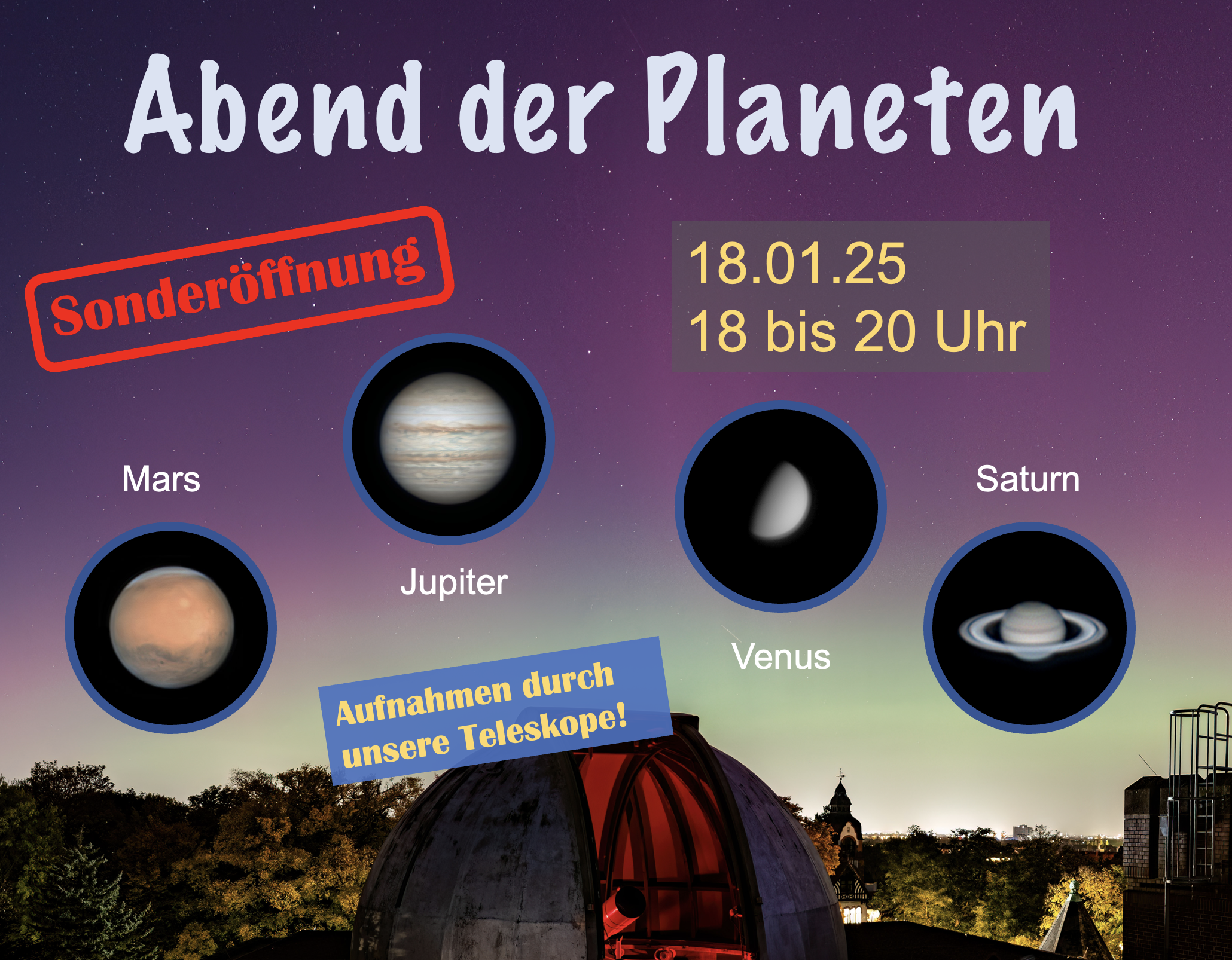 Abend der Planeten