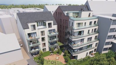 Linden Forum Gartenansicht