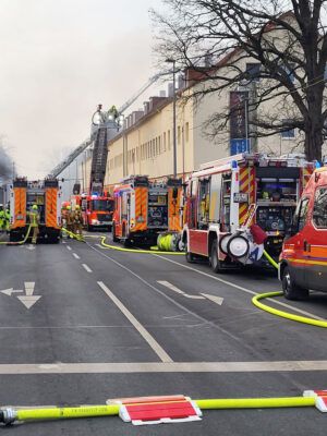 Wohnungsbrand Badenstedter Straße 64