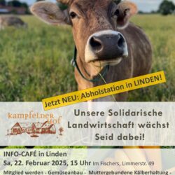 Solawi Info-Café zur neuen Abholstation in Linden
