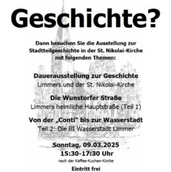 Lust auf limmersche Geschichte?
