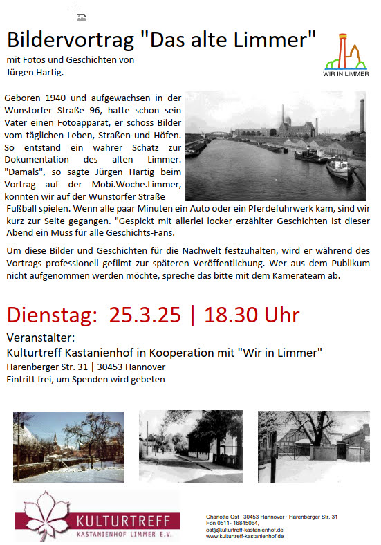 Bildervortrag "Das alte Limmer"