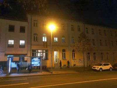 Treffpunkt Allerweg by night