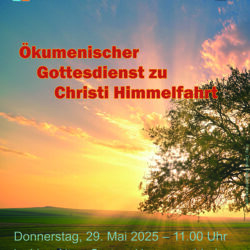 Himmelfahrtsgottesdienst im von-Alten-Garten