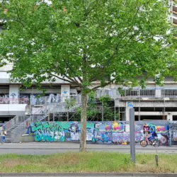 Ihmezentrum-Metalltreppe