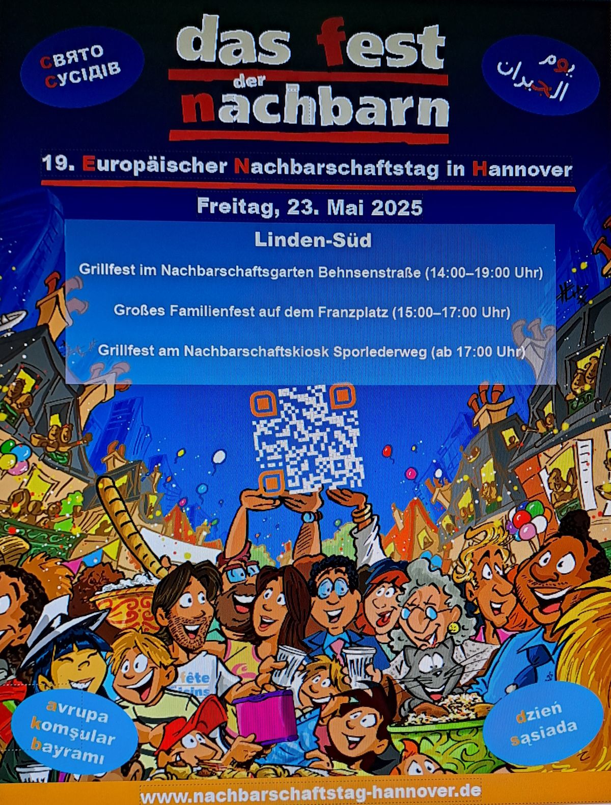 Europäischer Nachbarschaftstag in Linden-Süd