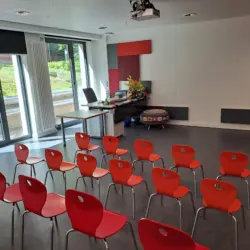 Vortragsraum in der Stadtbibliothek Linden