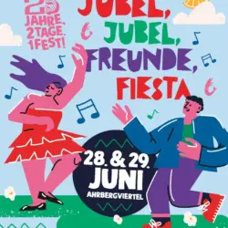 Jubel, Jubel, Freunde, Fiesta – das AhrbergViertel feiert 25 Jahre Freundschafts- und Jubiläumsfeier