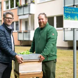 BeeRent-Bienenhaus im Quartier