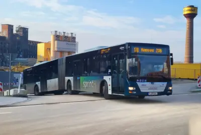Buslinie 170 in Wasserstadt Limmer