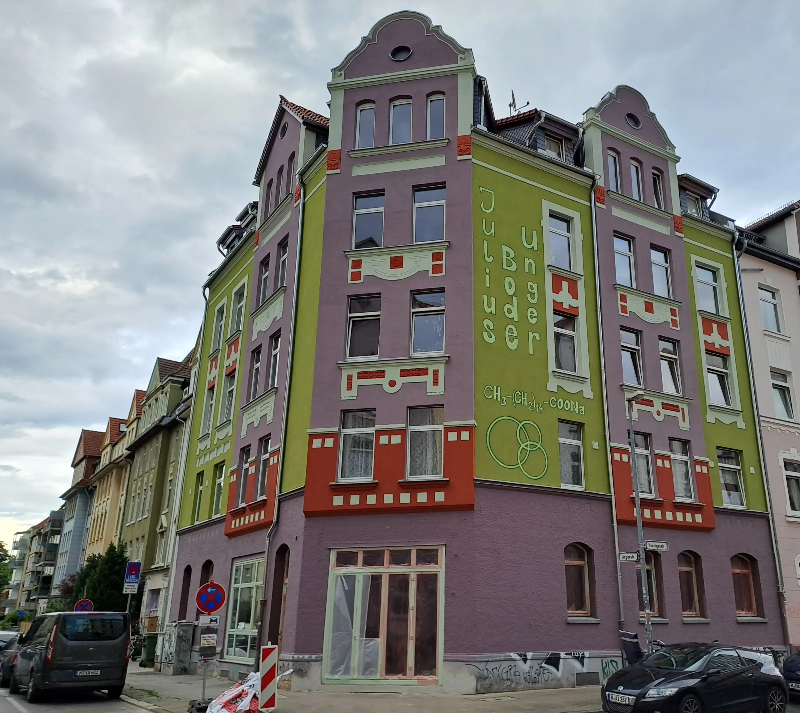 Haus Ungerstraße Ecke Hennigesstraße