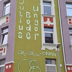 Wandbild an der Ungerstraße