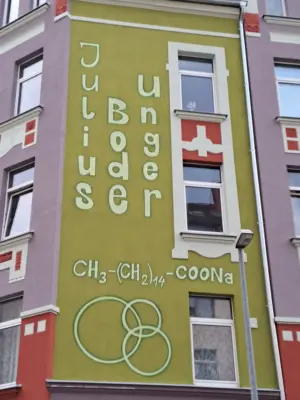 Wandbild an der Ungerstrasse