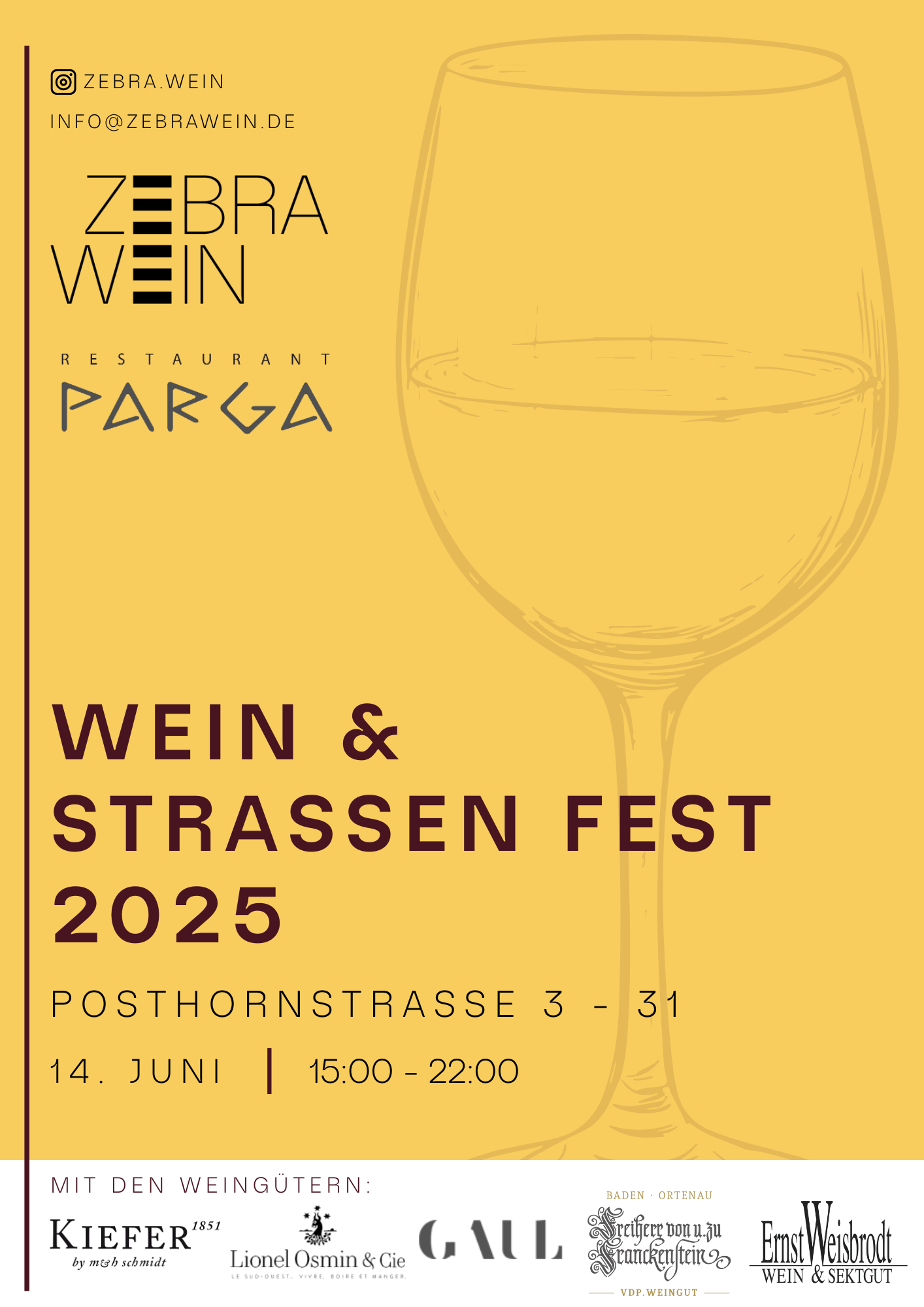 Wein und Straßenfest 2025