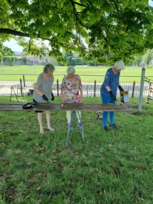 Arbeitseinsatz bei Viktoria Linden, 19.07.25