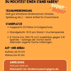 Kinderflohmarkt im Kindermuseum Zinnober