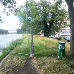 Uferweg am Stichkanal in Limmer gesperrt