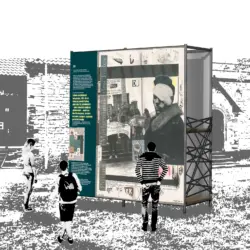 Ausstellung 1qm Menschenrecht_Skizzenausschnitt