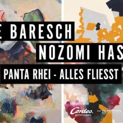 Vernissage: Alwine Baresch und Nozomi Hasegawa | Panta Rhei - alles fließt
