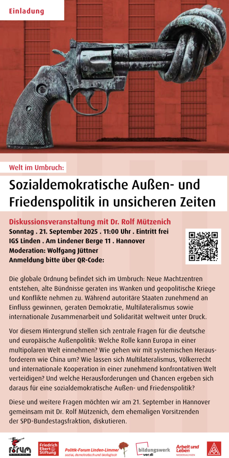 Sozialdemokratische Außen- und Friedenspolitik in unsicheren Zeiten