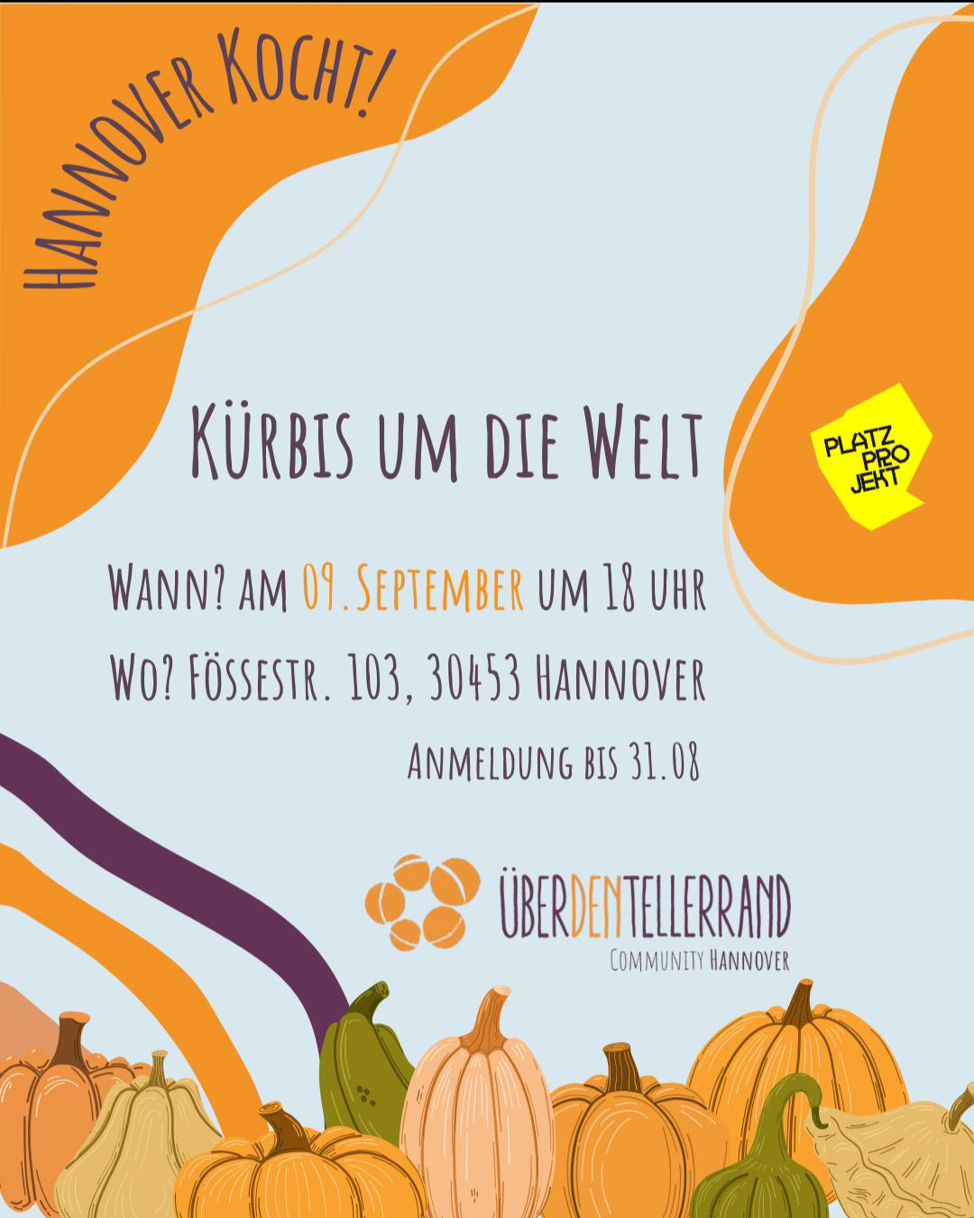 Kochevent mit ueberdentellerrand