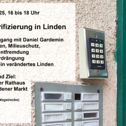 Gentrifizierung in Linden - Spaziergang mit Daniel Gardemin