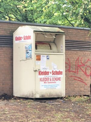 Altkleidercontainer einer Drittanbieters
