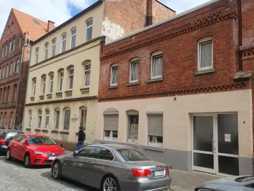 Leerstand auch von Häusern in der Konkordiastraße 1 und 2