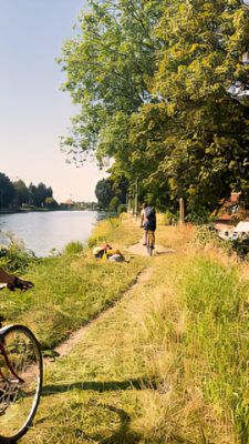 Uferweg wieder frei