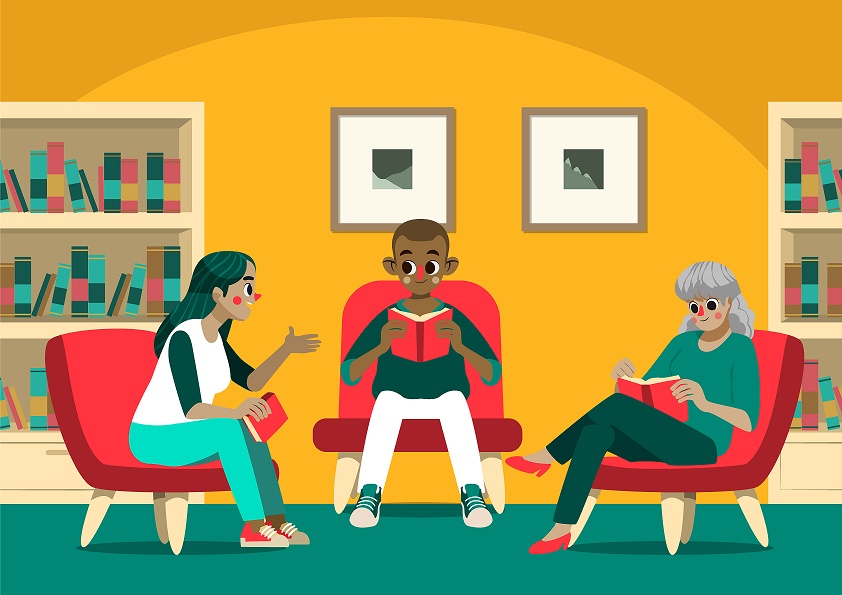 Bücher lesen & mehr - Ein Nachmittag mit der Autorin Simone Gütte und Literaturfreunden