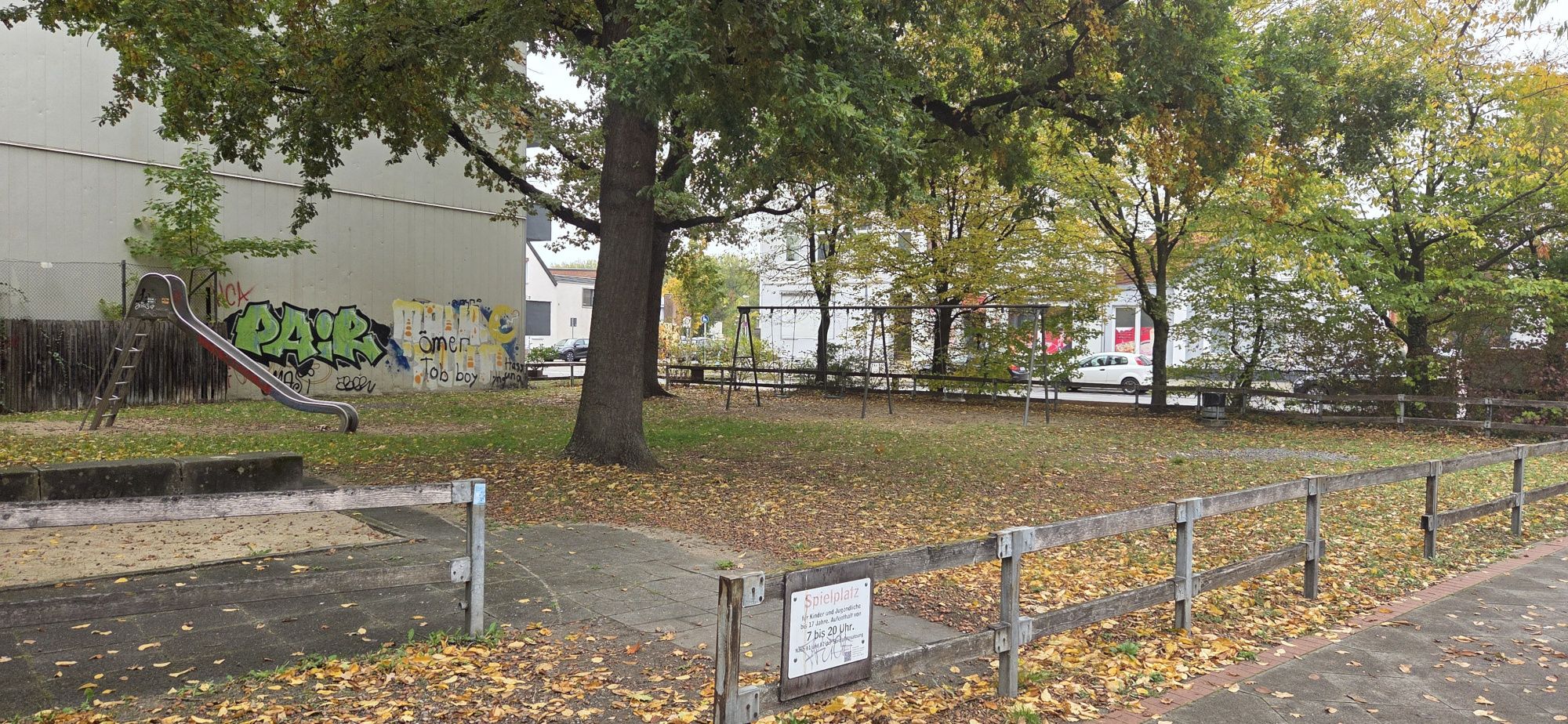 Spielplatz in der Brunnenstraße in Limmer.