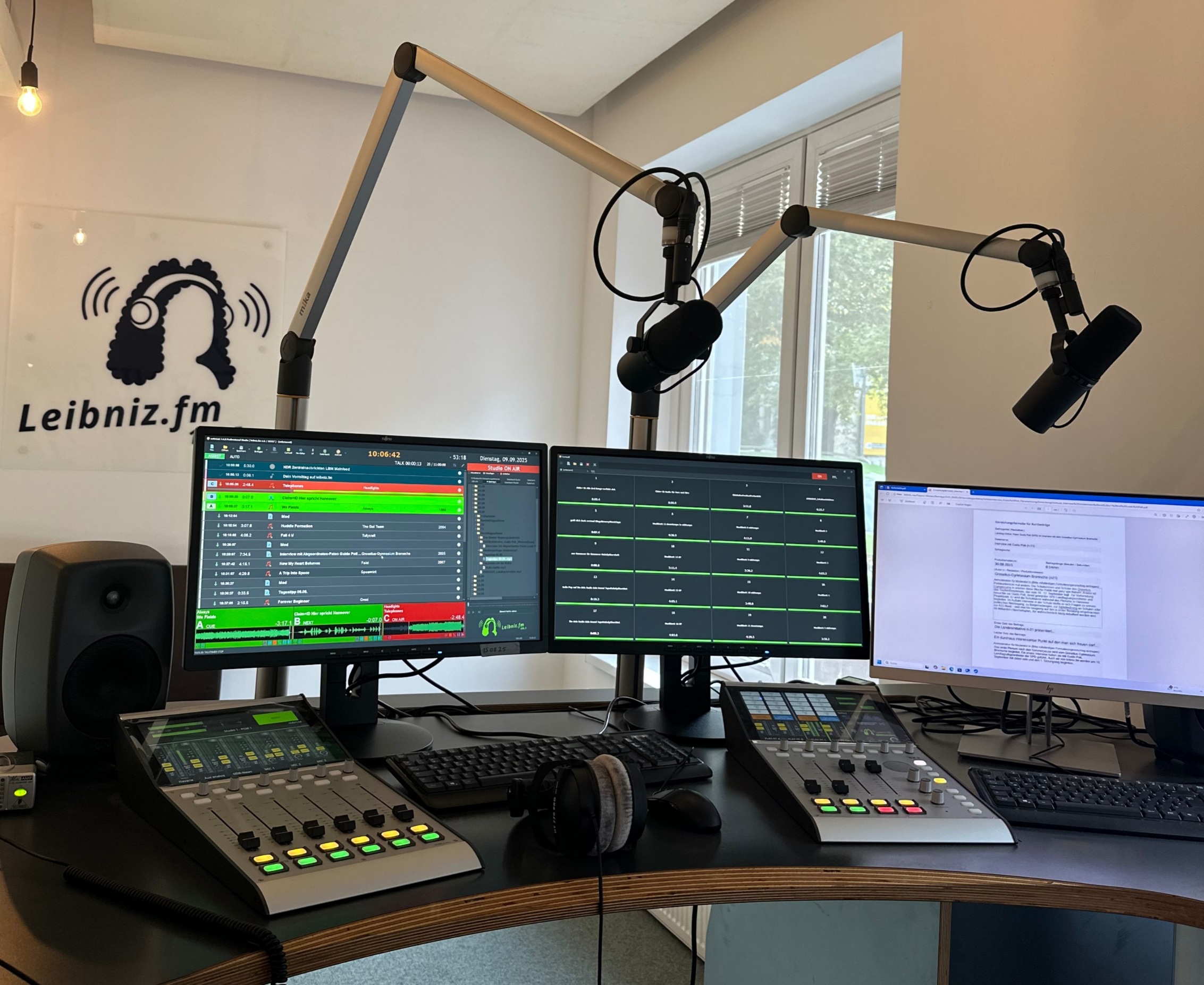 DU im Radio! Zweitägiger Workshop beim Bürgerradio Leibniz.fm