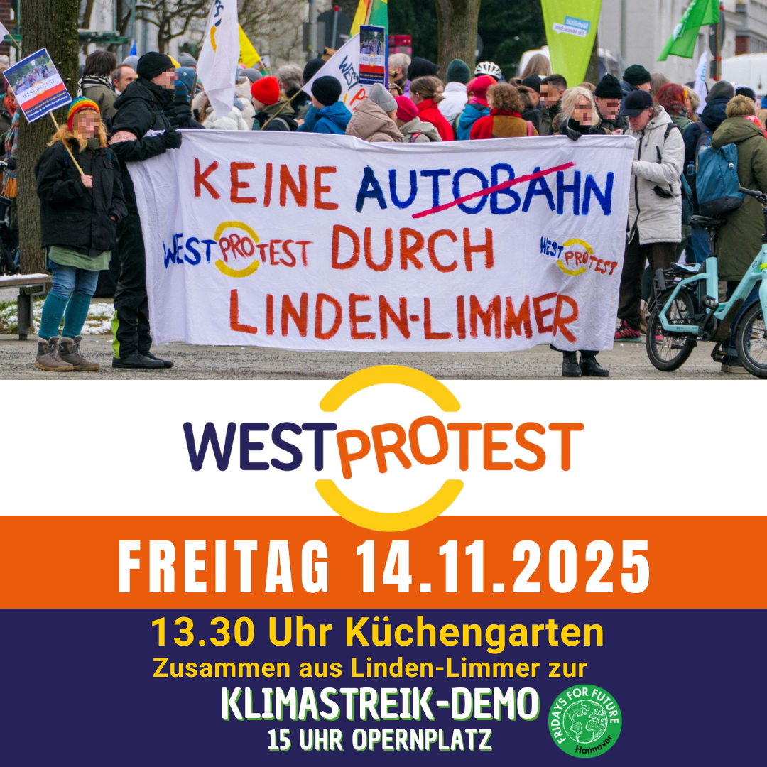 Linden-Limmer läuft zusammen zur Klimastreik-Demo