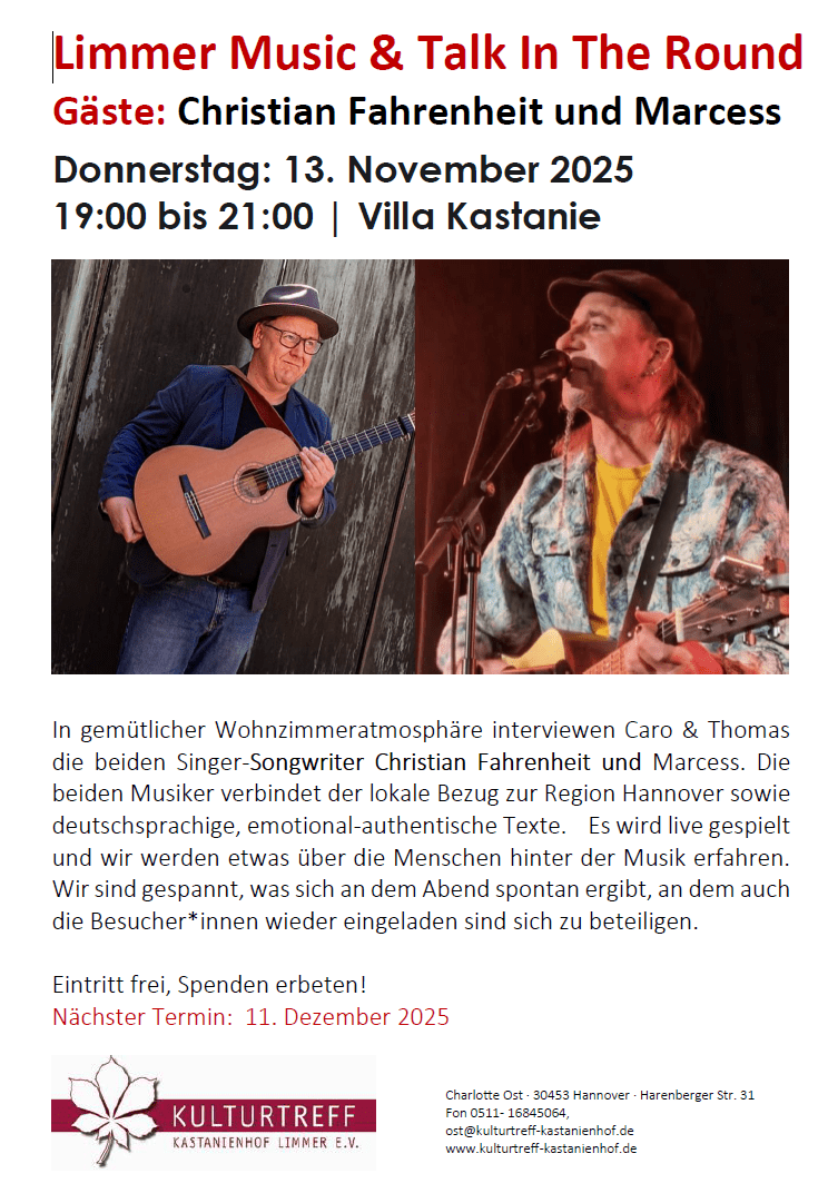 Limmer Music and Talk in the Round