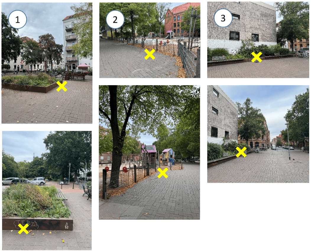 Standortmöglichkeiten für den Bücherschrank