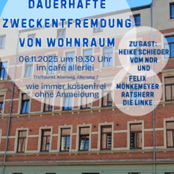 Zweckentfremdung von Wohraum in Linden-Süd