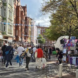 Stephanusstraße am Lindener Marktplatz