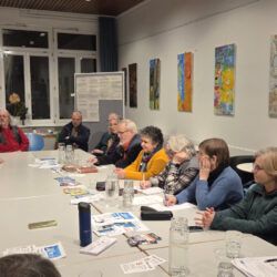 Sitzung Stadtteilforum Linden-Süd im Café Allerlei