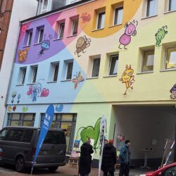Neue Fassade des Weberhauses