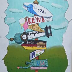 Wegweise in der IGS Badenstedt