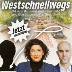 Einladung zur Diskussionsveranstaltung: Zukunft des Westschnellwegs