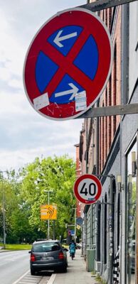 Fußweg Göttinger Straße stadteinwärts