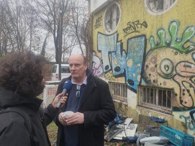 Geschäftsführer Jürgen Grambeck hatte zur Medienkonferenz geladen
