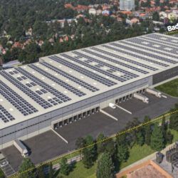 Entwurfszeichnung Gewerbekomplex Bartweg