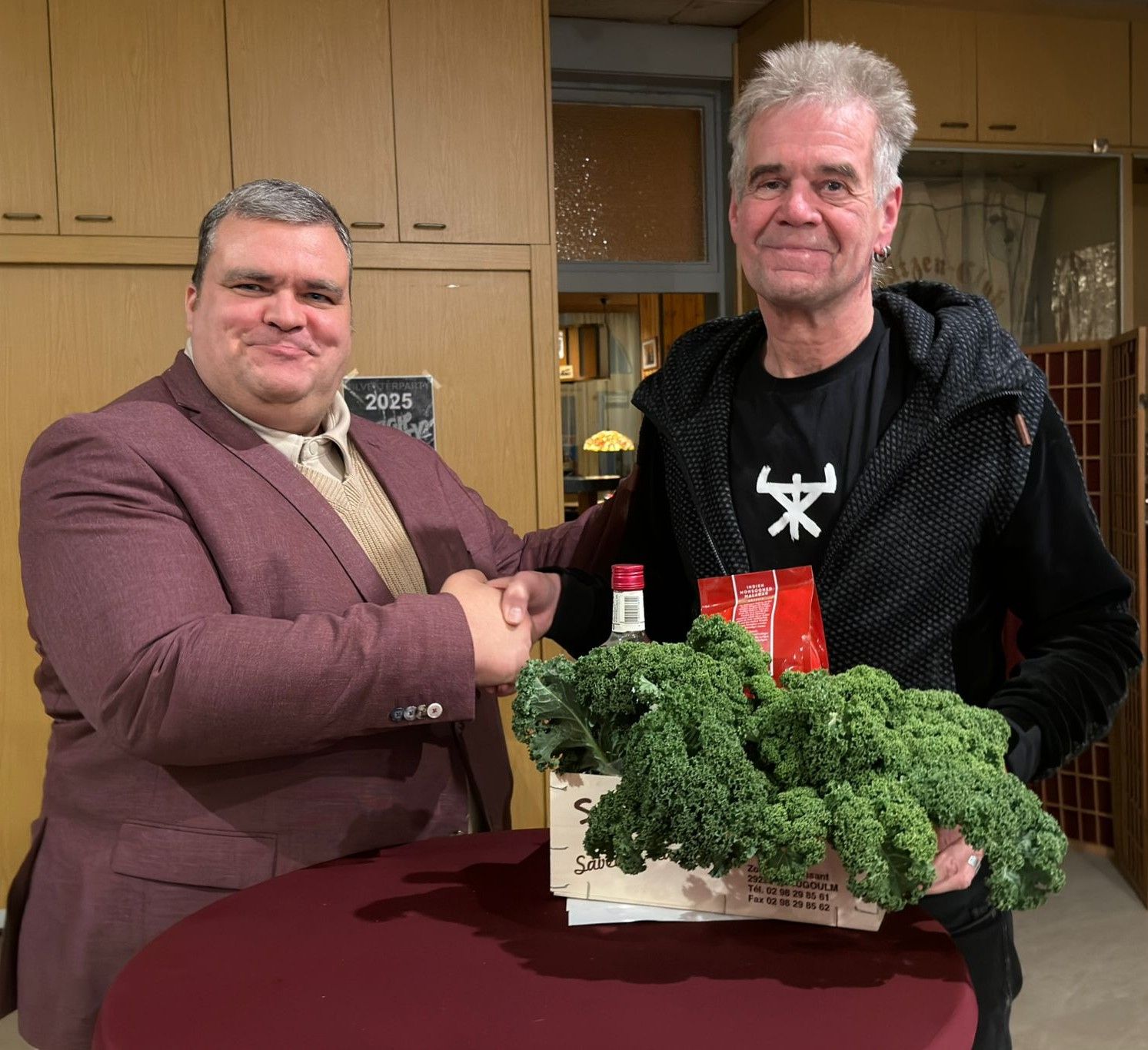 Daniel von dem Knesebeck und Harm Baxmann