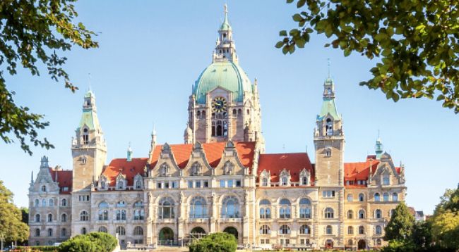 Neues Rathaus Rückseite